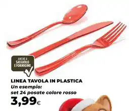 Extracoop Linea tavola in plastica offerta