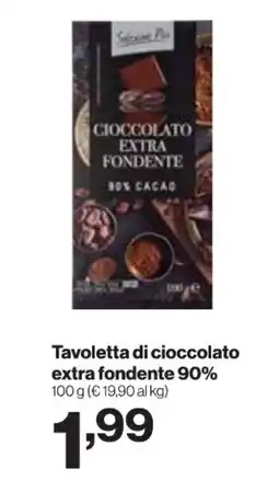 MD Discount Tavoletta di cioccolato extra fondente 90% offerta