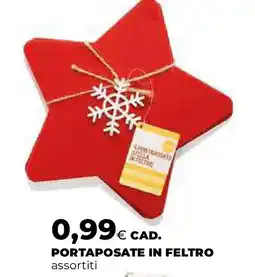Extracoop Portaposate in feltro offerta