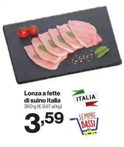 MD Discount Lonza a fette di suino Italia offerta