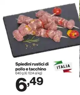 MD Discount Spiedini rustici di pollo e tacchino offerta