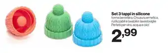 MD Discount Set 3 tappi in silicone offerta