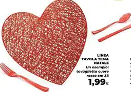 Extracoop Linea tavola tema natale offerta