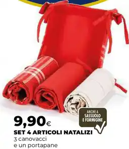 Extracoop Set 4 articoli natalizi offerta