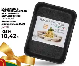 Extracoop Lasagnere e tortiere alluflon in alluminio antiaderente offerta
