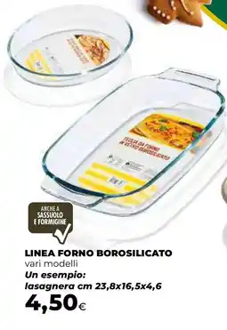 Extracoop Linea forno borosilicato offerta