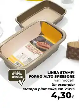 Extracoop Linea stampi forno alto spessore offerta