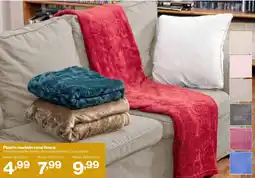 MD Discount Plaid in morbido coral fleece offerta