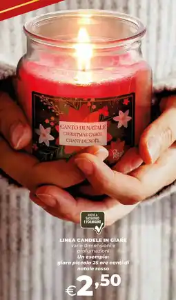 Extracoop LINEA CANDELE IN GIARE offerta