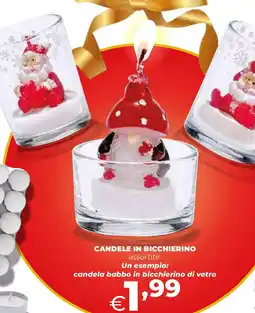 Extracoop Candele in bicchierino offerta