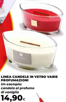 Extracoop Linea candele in vetro offerta