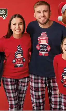 Extracoop Pigiama famiglia in jersey offerta