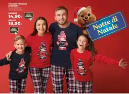 Extracoop Pigiama famiglia in jersey offerta
