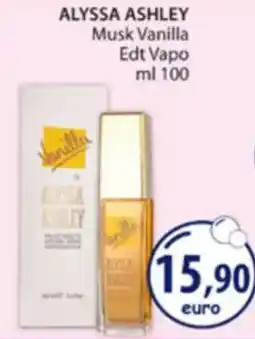 Acqua & Sapone ALYSSA ASHLEY Musk Vanilla Edt Vapo offerta
