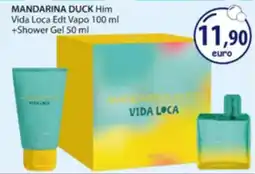 Acqua & Sapone MANDARINA DUCK Him Vida Loca Edt Vapo +Shower Gel offerta