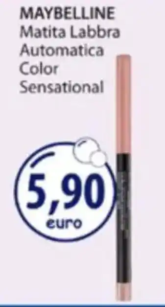 MAYBELLINE Matita Labbra Automatica Color Sensational
