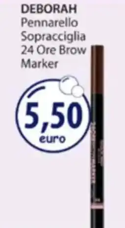 Acqua & Sapone DEBORAH Pennarello Sopracciglia 24 Ore Brow Marker offerta