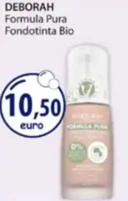 Acqua & Sapone DEBORAH Formula Pura Fondotinta Bio offerta