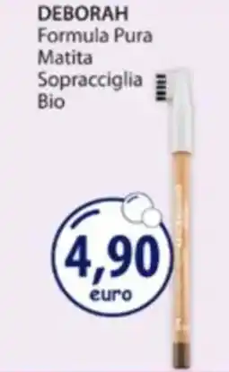 Acqua & Sapone DEBORAH Formula Pura Matita Sopracciglia Bio offerta