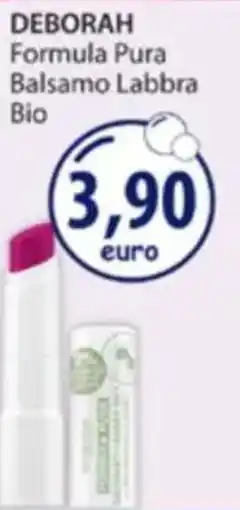 Acqua & Sapone DEBORAH Formula Pura Balsamo Labbra Bio offerta