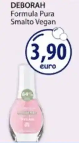 Acqua & Sapone DEBORAH Formula Pura Smalto Vegan offerta