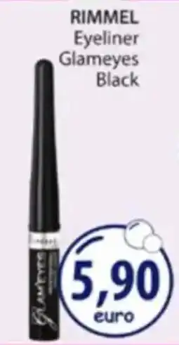 Acqua & Sapone RIMMEL Eyeliner Glameyes Black offerta