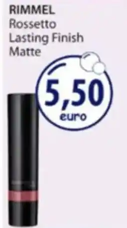 Acqua & Sapone RIMMEL Rossetto Lasting Finish Matte offerta