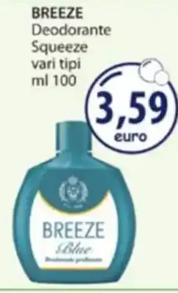 Acqua & Sapone BREEZE Deodorante Squeeze offerta