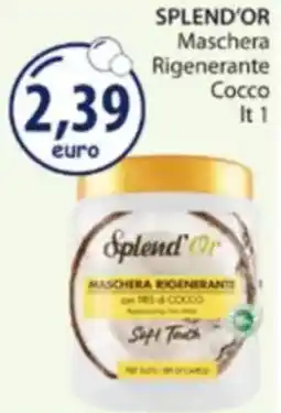 Acqua & Sapone SPLEND'OR Maschera Rigenerante Cocco offerta