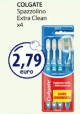 Acqua & Sapone COLGATE Spazzolino Extra Clean x4 offerta