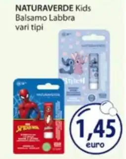 Acqua & Sapone NATURAVERDE Kids Balsamo Labbra offerta