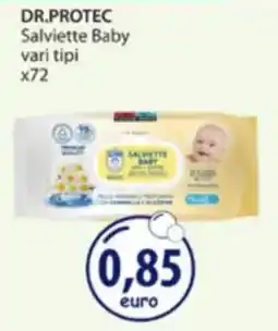 Acqua & Sapone DR.PROTEC Salviette Baby vari tipi x72 offerta