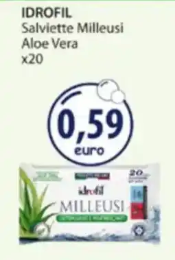 Acqua & Sapone IDROFIL Salviette Milleusi Aloe Vera offerta