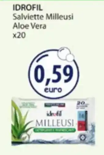 Acqua & Sapone IDROFIL Salviette Milleusi Aloe Vera offerta