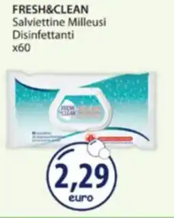 Acqua & Sapone FRESH&CLEAN Salviettine Milleusi Disinfettanti offerta