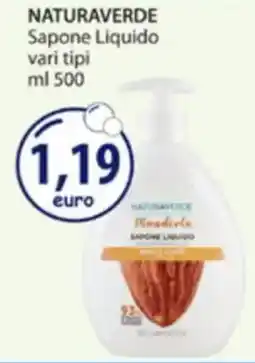 Acqua & Sapone NATURAVERDE Sapone Liquido offerta