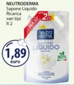 Acqua & Sapone NEUTRODERMA Sapone Liquido Ricarica offerta