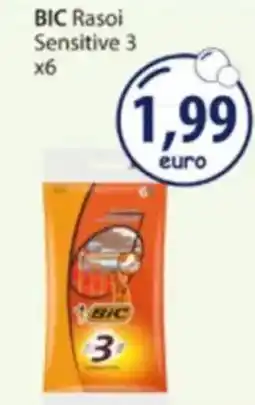 Acqua & Sapone BIC Rasoi Sensitive 3 offerta