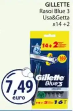 Acqua & Sapone GILLETTE Rasoi Blue 3 Usa&Getta offerta