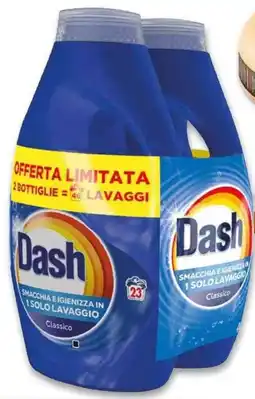 Conad Superstore Detersivo liquido per lavatrice DASH offerta