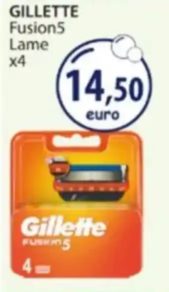 GILLETTE Fusion5 Lame x4