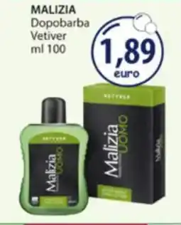 Acqua & Sapone MALIZIA Dopobarba Vetiver offerta