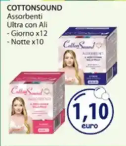 Acqua & Sapone COTTONSOUND Assorbenti Ultra con Ali offerta