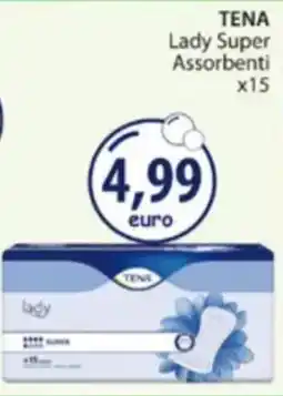 Acqua & Sapone TENA Lady Super Assorbenti x15 offerta