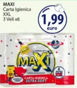 Acqua & Sapone MAXI Carta Igienica XXL 3 Veli x6 offerta