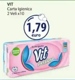 Acqua & Sapone VIT Carta Igienica 2 Veli x10 offerta