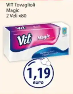 Acqua & Sapone VIT Tovaglioli Magic 2 Veli x80 offerta