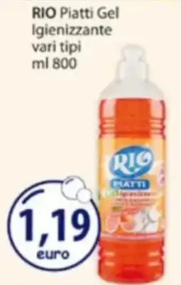 Acqua & Sapone RIO Piatti Gel Igienizzante offerta