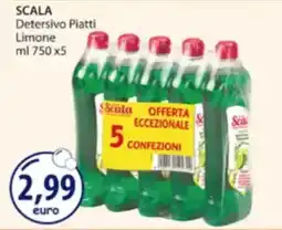 Acqua & Sapone SCALA Detersivo Piatti Limone offerta