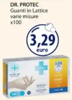 Acqua & Sapone DR. PROTEC Guanti in Lattice x100 offerta